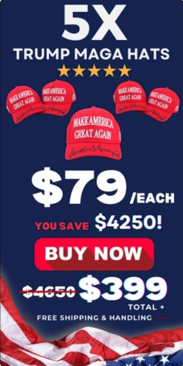 buy 5x trump 47 maga hat